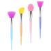 4 pieces of mask brush made of silicone brush to apply the mask face brush Applicator for the face make-up applicator made of silicone face mask silicone brush