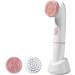 DULASP Facial Cleansing Brush Electric Spin Facial Brush with 2 Different Brush Heads for Deep Cleansing Massaging