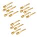 Didiseaon Lot De 3 Cuill res Cr me Pour Les Yeux En Alliage De Zinc Pour La Des 5 Pi ces X 3