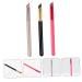 FRCOLOR 12 Pcs Pink Makeup Brush Set Multifunction Eyebrow Eyeliner & Foundation Brushes for Flawless Eye Makeup Wooden Handle & Cleaner - Buy Online on GoSupps.com