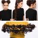 Ponytail Extension Hairpiece - Voluminous Medium Brown Hair Tie Updos & Buns | Realistic Look for Effortless Style - Buy Online on GoSupps.com