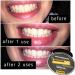 Activated Charcoal & Coconut Shell Teeth Whitening Powder 50g + Free Bamboo Toothbrush - Buy Online on GoSupps.com