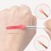 Silicone Lip Brushes Mini Lip Scrub Exfoliating Brush Reusable Lip Balm Applicators 6pcs for Lip Care Lip Gloss Lip Masks Eyeshadow - Buy Online on GoSupps.com