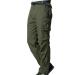 Men's Outdoor Quick Dry Convertible Lightweight Hiking Fishing Zip Off Cargo Work Pants Trousers Army Green 38