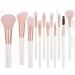12 Piece Makeup Brush Set | Super Soft Eyeshadow Brushes | Complete Student Set for Flawless Makeup - Buy Online on GoSupps.com