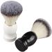 Minkissy upholstery accessories Razor brush 2 pieces of wooden handle hairdressing salon shaving brush him dad friend gift for wet shaving razor plane cleaning tools