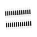 100pcs Makeup Eyeshadow Brush Travel Makeup Brush Makeup Applicator Sponge Brush Eye Shadow Applicator Double Head Eye Shadow Brush Lipstick Brush Eyeshadow White Suit Miss Pointy M White