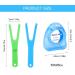 Dental Floss Holder Set - 2PCS Interdental Cleaning Tool for Oral Hygiene | Perfect for Families Hotels & Travel - Buy Online on GoSupps.com