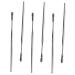 Spring Ear Pick 6pcs Ear Pick Spring Ear Pick Ear Scraper Stainless Steel Ear Spoon Earwax Cleaning Tools Silver Stainless Steel Ear Removal Tool Spiral Earwax Catcher Ear Scoop