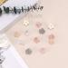 Canitor 12 PCS Mini Flower Hair Clips for Women and Girls - Strong Hold Tiny Claw Clips for Thin Hair - Cute Hair Accessories in Light Color - Buy Online on GoSupps.com