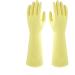 Latex dishwashing gloves beef tendon thickened and lengthened rubber gloves 38cm laundry cleaning rubber gloves 38cm extra-thick red (extra-thick no fleece) Medium - Buy Online on GoSupps.com