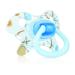 N by 985890 Geo Pacifier - Jaw-Friendly Silicone Teat Shape Multi-Coloured | International Shipping Available - Buy Online on GoSupps.com