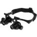 Glasses Magnifier 10x 15x 20x 25x LED Illumination Double Eyes Jewelry Eyeglass Tools - Buy Online on GoSupps.com