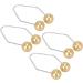Dimple Maker Balls Compact Enhance Smile Dimple Trainer 2 Pairs Comfortable Fit Portable for Facial Cheeks (Gold) - Buy Online on GoSupps.com