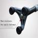 Adjustable Crutches Folding Cane Lightweight Adjustable Portable Hand Walking Stick - Balancing Aid Comfortable T Handles for Men Women (Black) Family Wisdom - Buy Online on GoSupps.com