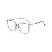 Stylish Large Cat Eye Ladies Reading Glasses Anti Blue Light Computer Readers Anti Glare Glasses(Couleur:Gray Grandeur:1.5x)