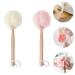 2nd Bathing Brush with Long Handle | Luffa Back Brush & Shower Sponge for Body Care - Buy Online on GoSupps.com