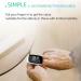 Rechargeable Pulse Oximeter Fingertip - Accurate Blood Oxygen Saturation Monitor for Sports | Fast SpO2 Reading (White - Buy Online on GoSupps.com