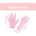 Silicone Socks & Gloves - 2 Pairs for Spa Pedicure | Moisturizing Foot Care for Dry Cracked Feet - Buy Online on GoSupps.com