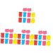 Healifty 40 pcs Children's Bath Sponge loofah Back Scrubber Soft Scrub Foam Body Sponge Soft Bath Sponge loofah Bath Sponge loofah Sponge Shower loofah Bath Brush Baby face Body wash