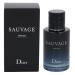 Dior Sauvage Parfum Spray for Men 2.0 Ounces clear Aromatic Fougere 2 Ounce (Pack of 1)