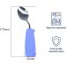 Weighted Adaptive Spoon for Hand Tremors - Purple Right Hand | EZ Assistive Independent Eating Utensil - Buy Online on GoSupps.com