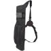 KRATARC Archery Multi-Function Back Arrow Quiver with Molle System Shoulder Arrows Holder Hanged Target Shooting Quiver for Arrows Black (For Right-handed)