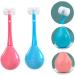 Solustre 2in1 Tumbler Toothbrush for Children - 360 Clean Silicone Design for Ultimate Oral Hygiene - Buy Online on GoSupps.com