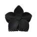 Flower Shape Hair Claw Teeth Anti-slip Design Hair Clip Strong Grip Back Head Hair Clip Hair Accessories Black