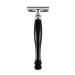 Hans Baier Exclusive Safety Razor Plastic Black
