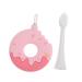 SOLUSTRE Toothbrush Brush Head Travel Silica Gel Small 1 piece (1 pack) Pink