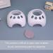 Jakuva 10 Pack Child Proof Door Knob Safety Cover - Lockable Design for Children Safety (White) - Buy Online on GoSupps.com