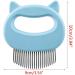 KINTRADE Cat Ear Shape Shell Comb L Type Dog Cat Floating Knot Hair Cleaning Tool - Buy Online on GoSupps.com