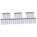 Ipetboom 15 Pcs Eyebrow Stickers Eyebrow Transfer Sticker Eyebrow Tool Eyebrow Trimming 6 Stickers