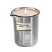 Citrus Scented Candles - Natural Soy Candles | Bridal Shower Gifts for Women | Unique Jar Candle | 7oz 40 45 Hours Burn Time - A Bunch of Wild Flowers