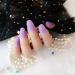 dijiusidy 1 Set Color Street Nail Strips Toe Files Matte Stick Solid Color Full Cover Art Decals Salon Supplies Decorations 13purple - Buy Online on GoSupps.com