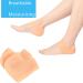 Silicone Heel Protectors 2 Pairs - Moisturizing Heel Socks for Pain Relief & Cracked Heels - Buy Online on GoSupps.com