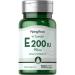Piping Rock Vitamin E 200 IU | 90mg | 100 Softgel Capsules | High Potency Supplement | Non-GMO Gluten Free