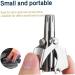 Premium Stainless Steel Nose Hair Trimmer | Portable & Washable Nasal Hair Remover Device for a Neat Look - Buy Online on GoSupps.com