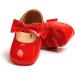 RVROVIC Baby Girl Moccasins - Infant Princess Sparkly Soft Sole Toddler Shoes (0-6 Months, Red) - Buy Online on GoSupps.com
