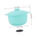 Frcolor Silicone Wax Melting Bowls with Lid - 2 Pack Mini Heating Hair Removal Wax Bean Warmer (13.5x11.5cm) - Ideal for Kids & Home Use - International Shipping Available - Buy Online on GoSupps.com