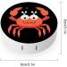 Happy Crabs Cartoon Contact Lens Travel Kit | Cute Portable Box with Mirror for Daily Use - Buy Online on GoSupps.com