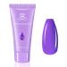 Makartt Poly Nail Extension Gel: Nail Thickening Acrylic Extension - Starter Clear Builder Polish Purple