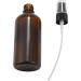 Qoekacy 100ML Amber Glass Bottle with Black ATOMISER Sprays Refillable Container for Essential Oil/Aromatherapy Use - Buy Online on GoSupps.com