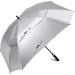 G4Free 68-Inch Vented Golf Umbrella | Windproof Double Canopy | UV Silver | Oversized Stick Design - Buy Online on GoSupps.com