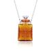 1PC Essential Oil Bottle Pendant Necklace Perfume Bottle Pendant Necklace Diffuser for Women Gifts 33MMX21MMX11MM