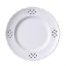 Serving Plates Hollow Out Dessert Plate White Disc Home Kitchen Restaurant Coffee Shop Flat Plate Ceramic Fruit Plate Round Dinner Plate for Appetizer Dinner and Desserts (Size : CH) Small