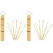 Healifty Cleaning Supplies Cleaning Tools 2pcs Ear Wax Removal Portable Ear Wax Remover Ear Wax Pick Ear Spoon Wax Remover Kit Ear Cleaner Ear Cleaning Tool Ear Cleaning Kit