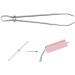Bodkin Needle Elastic Threader Self-Locking Tweezers Clip 78mm - 2 PCS | Easy Pull Sewing Tool for Waistband Craft and Smooth Threading Tape Ribbon Elastic - Buy Online on GoSupps.com