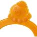 Colcolo Baby Molar Stick Toy - Silica Design Toothbrush for Toddlers | Anti-Eating Hand | Orange - Buy Online on GoSupps.com